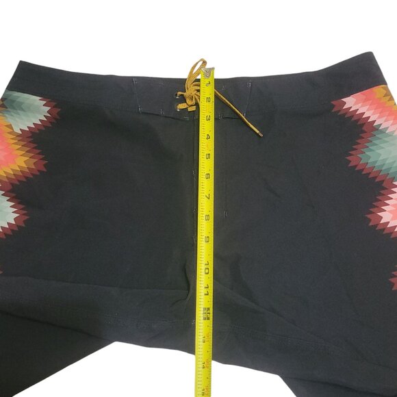 Billabong Recycler DBAH Pro Mens Board Shorts Aztec Print Black Size 38 - Picture 8 of 16
